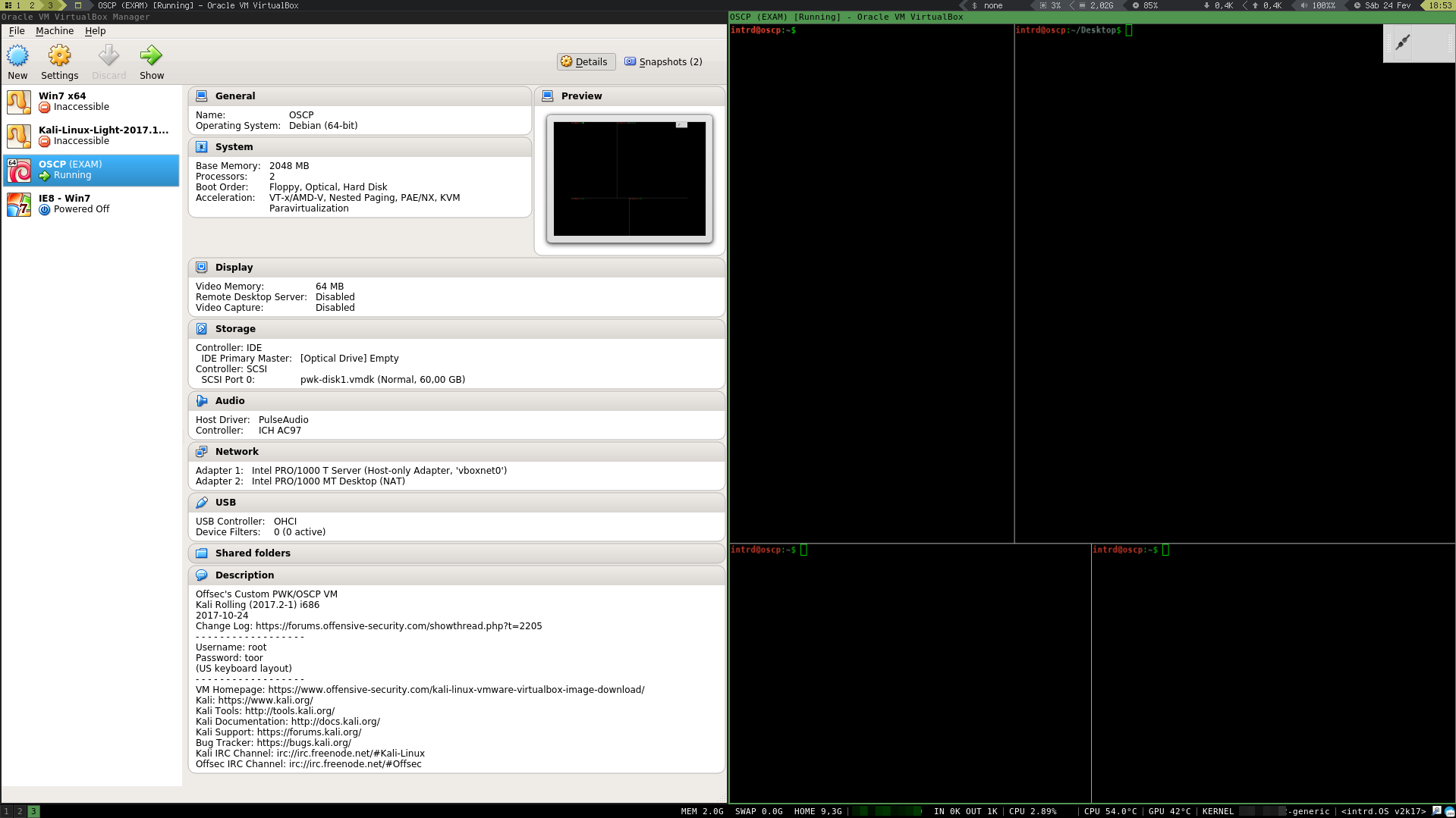 pwk oscp windows vm